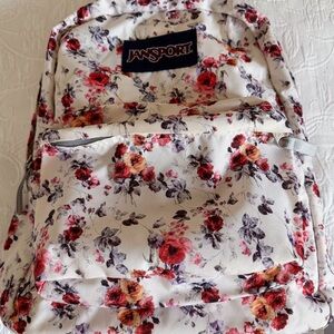 Floral JanSport backpack / everyday bag
